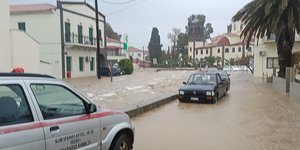 Η Λήμνος στο έλεος της κακοκαιρία Bora