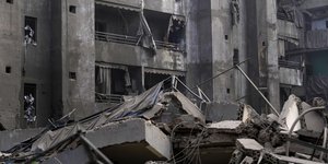 Φωτογραφία από κατεστραμμένο σπίτι στον Λίβανο