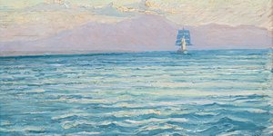 Lot 31, Κωνσταντίνος Μαλέας, Θυμητικό Θεσσαλονίκης, λάδι σε ξύλινο πάνελ, 35 Χ 53,5 cm, Εκτίμηση €20.000-30.000