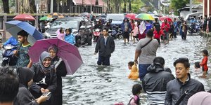 Πλημμύρες στη βόρεια Μαλαισία