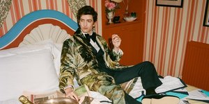 άνδρας κρεβάτι σαμπάνια fish & chips 