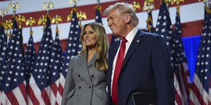 Η Μελάνια και ο Ντόναλντ Τραμπ