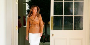 Η Μελάνια Τραμπ στον Λευκό Οίκο