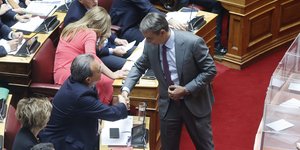 Σωκράτης Φάμελλος-Κυριάκος Μητσοτάκης