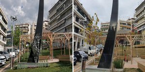Το μνημείο ποντιακού ελληνισμού πριν και μετά από βανδαλισμό