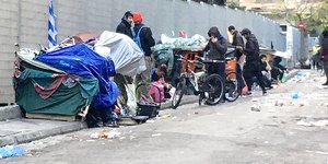 Συγκέντρωση διαμαρτυρίας κατοίκων του κέντρου της Αθήνας για τα ναρκωτικά