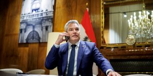Ο Αυστριακός καγκελάριος Καρλ Νεχάμερ