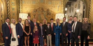 H οικογενειακή φωτογραφία των Τραμπ