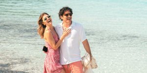 Χριστόφορος Παπακαλιάτης και Κλέλια Ανδριολάτου