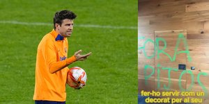 Βανδαλισμοί στο σπίτι του Πικέ