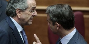 Αντώνης Σαμαράς, Κυριάκος Μητσοτάκης