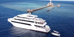 Το πολυτελές σκάφος Sea Story που ναυάγησε στα ανοικτά των αιγυπτιακών ακτών