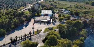 O σταθμός του Λεβέντη στην παλιά Εθνική Οδό 