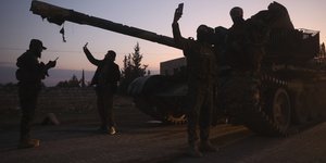 Τζιχαντιστές στα περίχωρα του Χαλεπιού της Συρίας