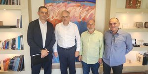 Από τη συνάντηση του Τάκη Θεοδωρικάκου