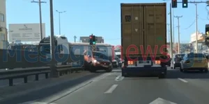 Τροχαίο στην Λεωφόρο Βάρης-Κορωπίου