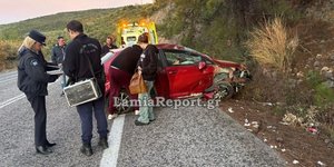 Τροχαίο στη Λαμία