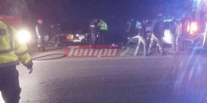 Τροχαίο στην Πάτρα με τρεις τραυματίες