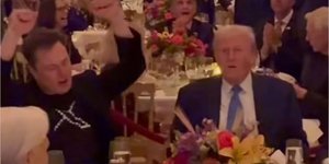 Ο Έλον Μασκ και ο Ντόναλντ Τραμπ χορεύουν το YMCA