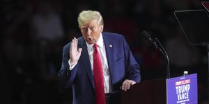 Ο υποψήφιος για την προεδρία των ΗΠ, Ντόναλντ Τραμπ