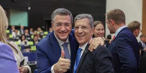 Απόστολος Τζιτζικώστας και Γιώργος Αυτιάς