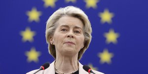 Η πρόεδρος της Κομισιόν, Ούρσουλα Φον ντερ Λάιεν