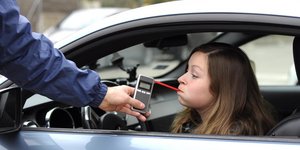 Αλκοτέστ σε οδηγό