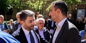 Νίκος Ανδρουλάκης και Αλέξης Χαρίτσης