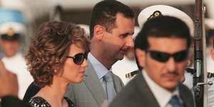Ο Μπασάρ αλ Άσαντ με τη σύζυγό του , Άσμα το 2010