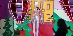 Χριστουγεννιάτικη βιτρίνα