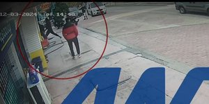 H στιγμή του επεισοδίου στο βενζινάδικο στη Νεάπολη Θεσσαλονίκης