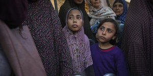 Ταλαιπωρημένα παιδιά στην Παλαιστίνη