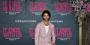 Ο Justin Baldoni στην παγκόσμια πρεμιέρα της ταινίας «It Ends with Us» στο AMC Lincoln Square, στη Νέα Υόρκη