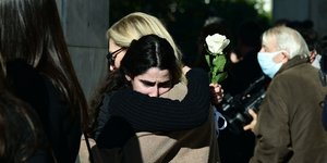 Απέραντη θλίψη στην κηδεία του Δημήτρη Ήμελλου