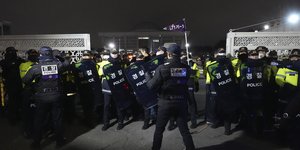 Αστυνομικοί στη Νότια Κορέα