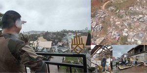 Ο κυκλώνας Σίντο σάρωσε τη νήσο Μαγιότ στον Ινδικό Ωκεανό