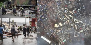 Aνείπωτη καταστροφή στη Μαγιότ από τον κυκλώνα Σίντο