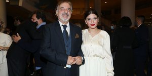 Ο Μιχάλης Μητρούσης με την κόρη του Μαρίλια