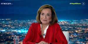 Η Ντόρα Μπακογιάννη μίλησε χθες στη Μεγάλη Εικόνα με την Νίκη Λυμπεράκη