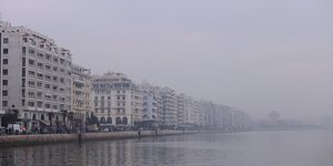 Ομίχλη στη Θεσσαλονικη 