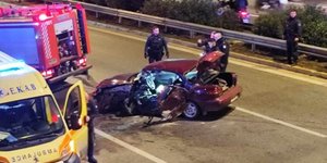 Το ΙΧ που ενεπλάκη στην αιματηρή καταδίωξη στον Κηφισό