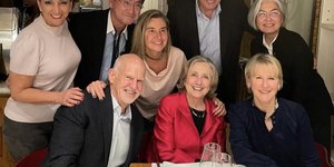 Γιώργος Παπανδρέου και Χίλαρι Κλίντον σε συνάντηση στο Λουγκάνο