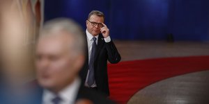 Ο Φινλανδός πρωθυπουργός	Πέτερι Όρπο