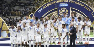 Η απονομή του διηπειρωτικού στην Ρεάλ Μαδρίτης