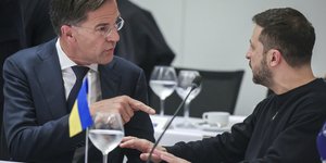 Συνάντηση Ρούτε-Ζελένσκι 