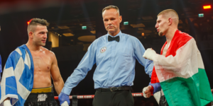 Ο Ούγγρος σταρ Levente Gémes αντιμετώπισε τον Έλληνα πολεμιστή Θεοχάρη Τσαουσίδη 