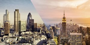Νέα Υόρκη και Λονδίνο υπήρξαν αντικείμενο διαφόρων αρχιτεκτονικών μεγαλεπήβολων έργων / Shutterstock