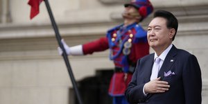 Ο πρόεδρος της Νότιας Κορέας, Γιουν Σοκ-γελ