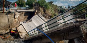 Greece Battered by Storm Bora