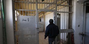 Εικόνα από τη διαβόητη φυλακή Σαϊντνάγια